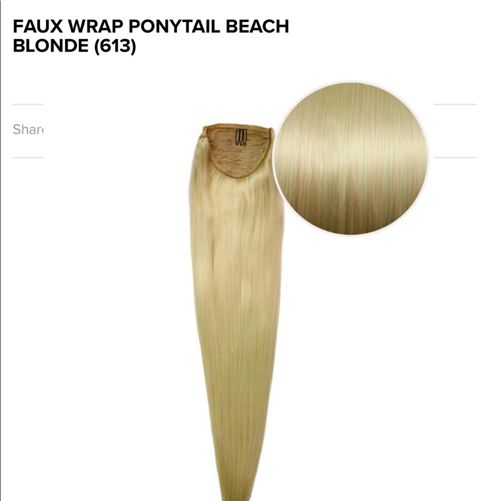 Wrap Ponytail 180g 24 inches in Dirty Blonde